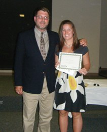 Dr. Hutchens and Amanda Guidry